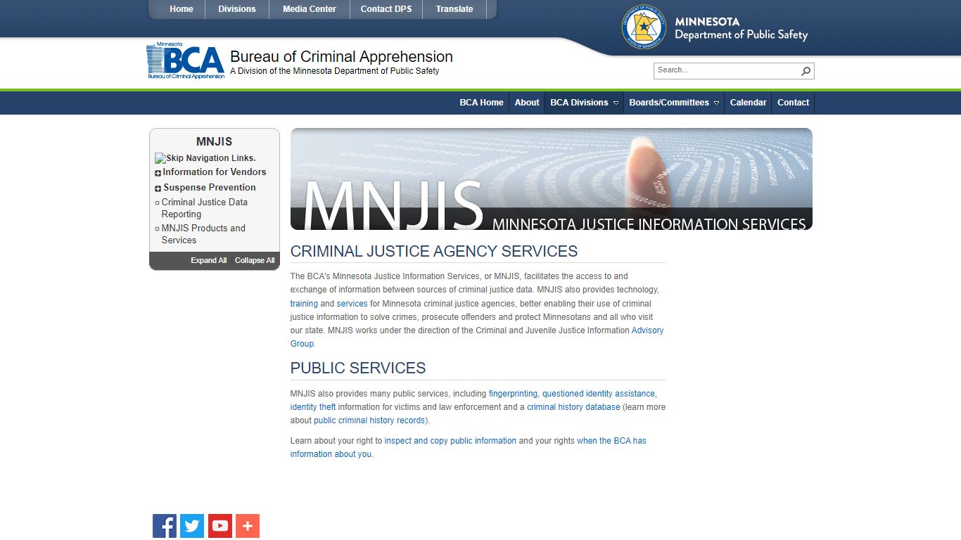 Minnesota Justice Information Services - Minnesota Justice Information ...